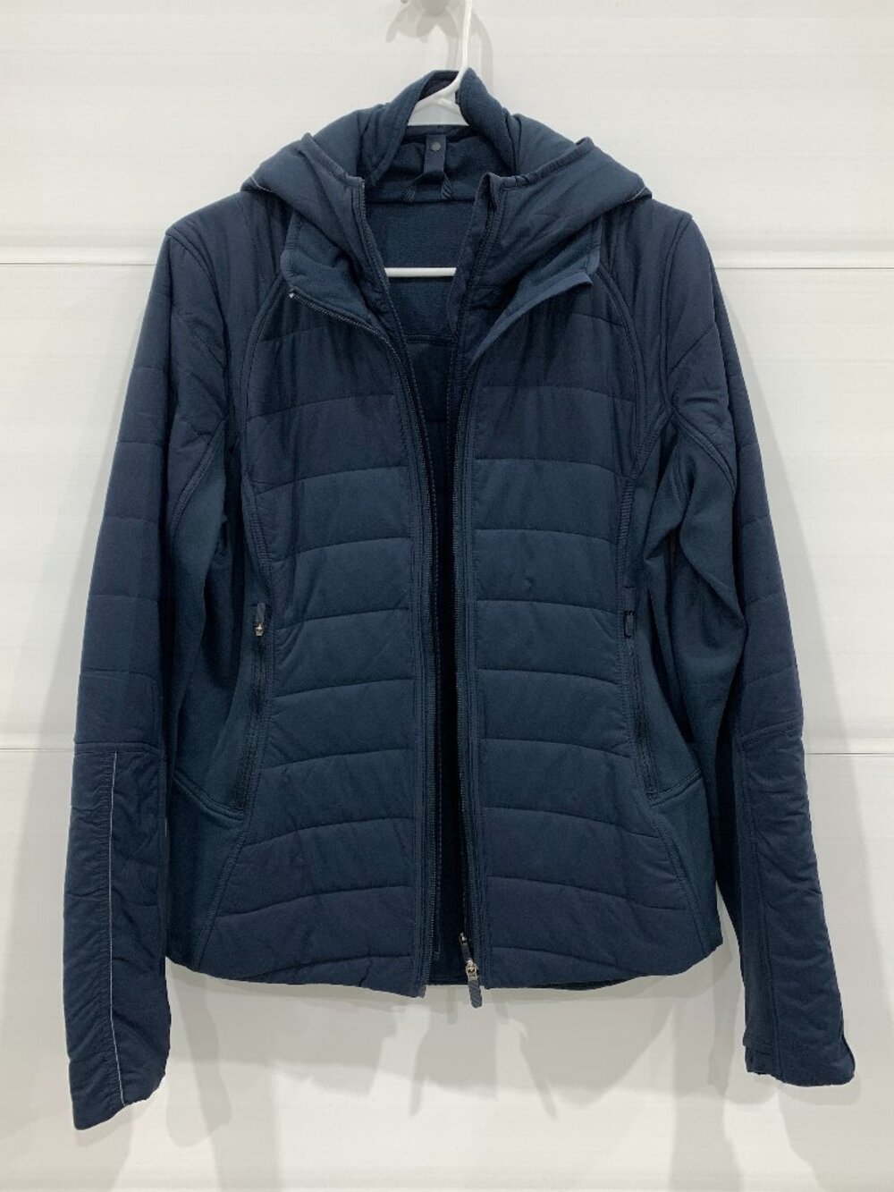Lululemon Extra Mile Jacket - Nocturnal Teal - Size 10 - Picture 2 of 8